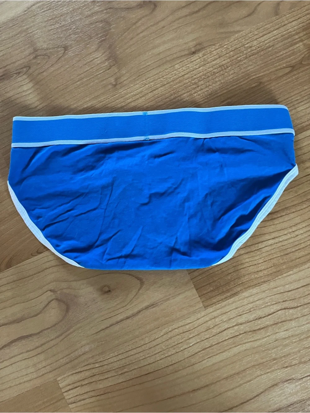 Blue BearSkn Briefs with Contrast Trim